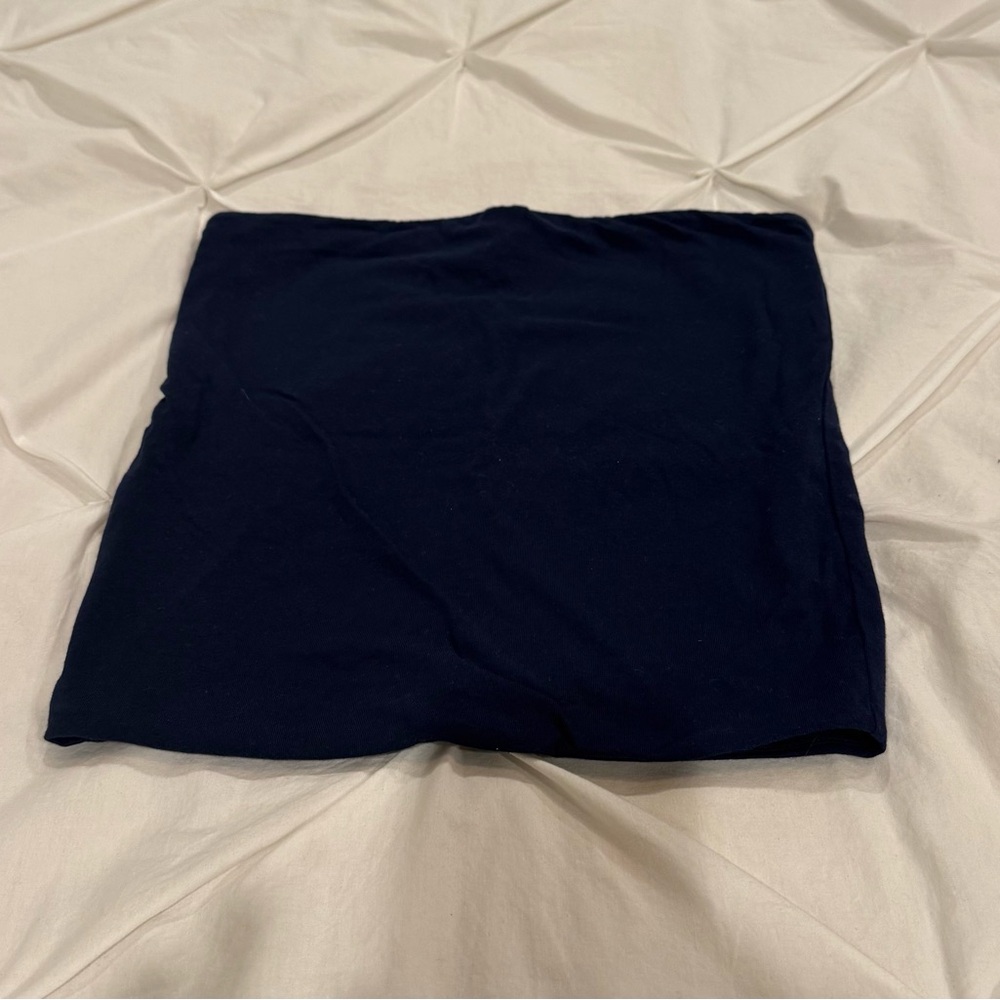 Loft Navy Blue Tube Top